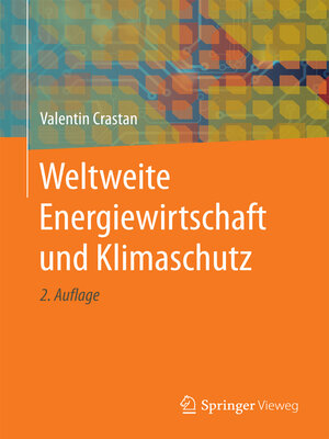 cover image of Weltweite Energiewirtschaft und Klimaschutz
